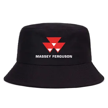 Massey Ferguson Kova Şapka Serin Açık Traktör Tarım Logo Kapaklar Yaz Pamuk Geri Dönüşümlü Balıkçı balıkçı şapkası