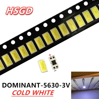 2000 adet BASKIN Yüksek Güç 5630 SMD LED PLCC-4 Televizyon Arkadan Aydınlatmalı Süper Parlak Diyot SMD 5630 LCD 1W 3V Soğuk Beyaz TV arkaplan ışığı