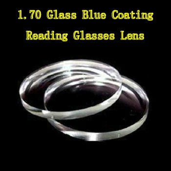 1.70 Cam okuma gözlüğü Lens HD Yeşil Kaplama Anti Radyasyon Presbiyopi Hipermetrop Gözlük Lens Özelleştirmek Reçete Lens