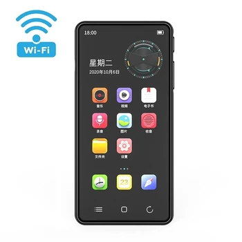 Orijinal RUIZU H8 WIFI Android MP3 çalar BT V5. 0 Dokunmatik Ekran 4.0 ınç 16 GB müzik mp3 çalar Hoparlör, FM, E-kitap, Kaydedici