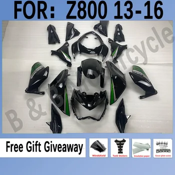 Kiti Kawasaki Z800 13-16 2013 2014 2015 2016 Kaporta Yüksek Kaliteli ABS Enjeksiyon Plastik Fairings Set Siyah Yeşil
