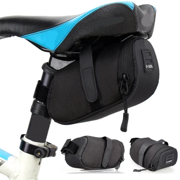 Naylon Bisiklet Eyer Çantası Su Geçirmez Dağ Bisikleti Depolama Arka Koltuk alet çantası Açık Bisiklet MTB Aksesuarları bisiklet telefon tutucu