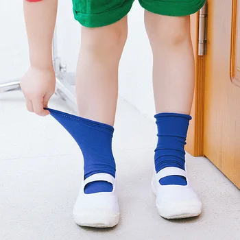 Yeni Bebek Erkek Kız Pamuk Çorap Diz Yüksek Nefes Yumuşak Yenidoğan Bebek Çorap Çocuk Uzun Çorap Toddlers Spor Çorap Rahat