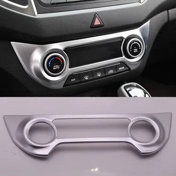 1 Adet Merkezi Konsol Paneli Çıkartmalar Pullu Çerçeve İç Dekorasyon Hyundai Creta İçin IX25 2015-2019 Oto Aksesuarları Araba araba-styling