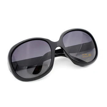 Boşluk Özel Fiyat kadın Güneş Gözlüğü Büyük Kare Çerçeve Moda Siyah Gözlük Degrade Gri Lens Gafas Oculos UV400 L2