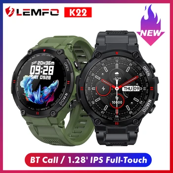 LEMFO K22 akıllı saat Erkekler 1.28 