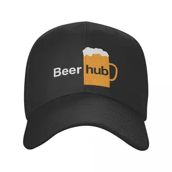 Moda Bira Hub beyzbol şapkası Kadın Erkek Özel Ayarlanabilir Yetişkin Beerhub Baba Şapka yazlık şapkalar Snapback Kapaklar