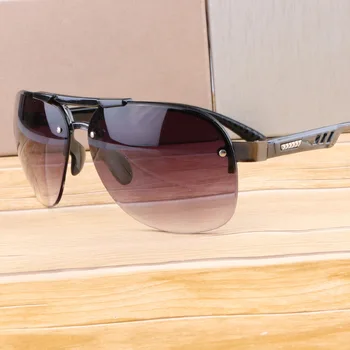 Klasik Degrade Lens Güneş Gözlüğü Erkekler Kadınlar Lüks Sürüş Pilot Güneş Gözlüğü Moda Çerçevesiz güneş gözlüğü Kadın Erkek Gözlük UV400
