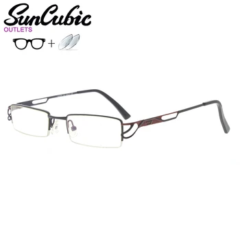 RBHA4-5 COL. 01 Yeni Moda Yüksek Kalite Erkekler Paslanmaz Çelik Bahar Menteşe Gri Gözlük Çerçeve Gözlük Optik Gözlük