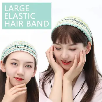 Elastik Geniş saç bandı Yoga Bandı Moda Türban Saç Headwrap Saç Vintage Scrunchies Çember Aksesuarları Makyaj T0H5