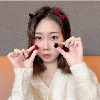 10 adet Tokalar Kızlar için Akın Küçük Tutucu Saç Pençe Sevimli Moda Klipleri Aksesuarları Kadınlar Popüler Klip Kore Aksesuar