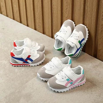 2023 Erkek Kız Bebek Yürüyor Çocuk Flats Sneakers Moda Rahat Bebek Yumuşak Çocuk Ayakkabı 2021 Bebek Ayakkabıları Çocuk spor ayakkabı