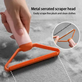 Taşınabilir Saç Kazıyıcı Çift başlı Manuel Kaşmir pamuk tiftiği temizleyici Manuel Fuzz Kumaş Tıraş Fırçası Çok Fonksiyonlu Temiz Bakım Aracı
