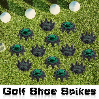 14 adet Taşınabilir Golf Sivri Golf Eğitim Yardımları Yedek Champs Cleat Ayakkabı Sivri Pimleri Yedek Golf Eğitim Yardımları