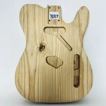 YB864 Doğal Katı KÜL Ahşap Tele Gitar Gövdesi Sağ El Bitmemiş Hiçbir Boya Yedek Stok Ürünleri Yüzey Hasarları