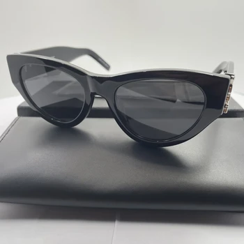 Lüks güneş gözlüğü kedi gözü Güneş Gözlüğü Açık sürüş gözlükleri Vintage Metal erkek / kadın moda güneş gözlükleri UV Koruma Sungla