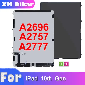 Orijinal Kalite 10.9 İnç LCD Ekran İçin iPad 10 10th Gen 2022 A2696 A2777 A2757 LCD Digitizer Meclisi Yedek parça Tamir