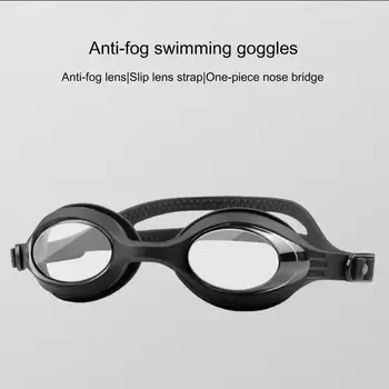 Yüzmek Gözlük Unisex Anti-sis Su Geçirmez yüzme gözlükleri Rahat Silikon su spor gözlükler Açık