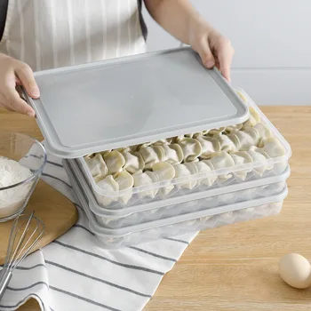 Mutfak Sızdırmaz Gıda Hamur saklama kutusu Meyve yumurta düzenleyici Buzdolabı Gıda saklama kutusu Taze Tutmak Organizatör