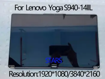 14.0 İnç dizüstü Dokunmatik ekran Lenovo Yoga İçin S940-14IIL FHD VEYA UHD Lcd Ekran Üst Yarım Set Meclisi