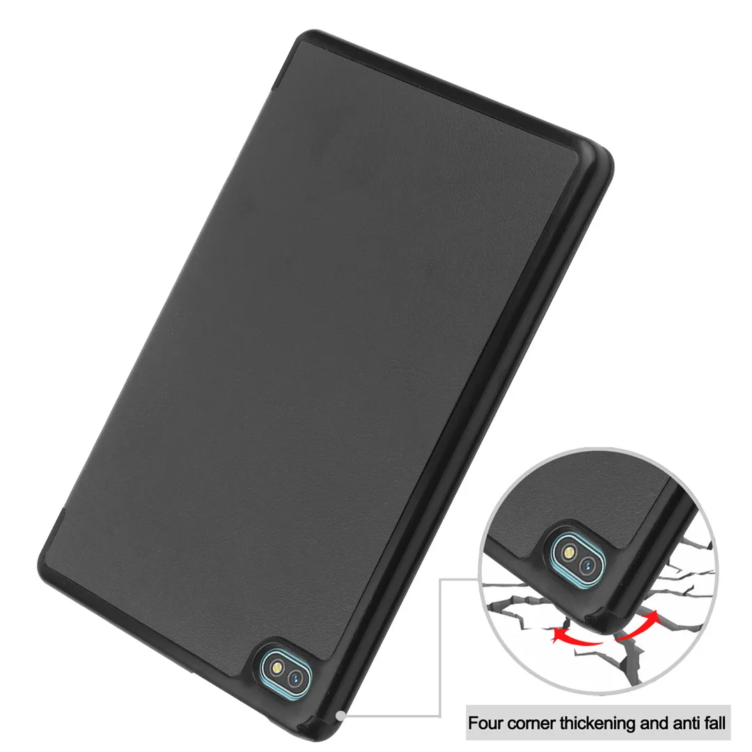 Kılıf Blackview Oscal pad 10 2022 Tablet Tutucu 10.1 İnç Üç Katlı Standı Oscal pad 10 10.1 