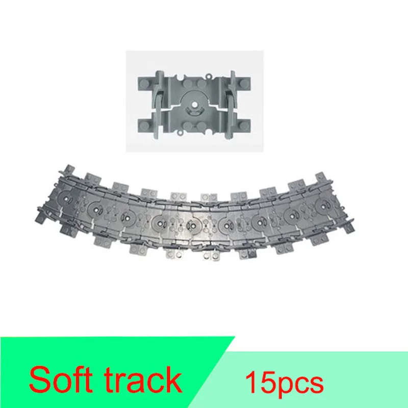 Şehir Yapı Taşları Tren Parçaları 4519 Çapraz Parça Düz Yumuşak Kavisli Demiryolu Tuğla Modeli Uyumlu Tüm Markalar Rayları Oyuncaklar