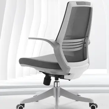 Modern Kol Sandalye Salonu Ofis Yatak Odası Ergonomik Döner bilgisayar sandalyesi Tasarımcı Rahatlatıcı Lüks Şezlong Ev Mobilyaları GXR34XP
