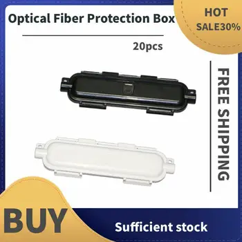 20 pcsFTTH fiber optik Koruma kutusu saplama kablo rotection kutusu ısı shrink boru korumak için ek yeri tepsisi su geçirmez ftth aracı