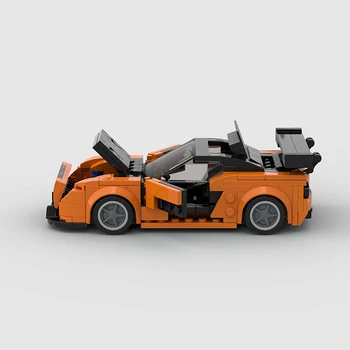 Yeni Yarış Hızlı ve Öfkeli Han erkek Mazdaed RX7 Modeli Blokları MOC Şehir Hızlı Araç Tuğla çocuk Hediye Eğitici Oyuncaklar