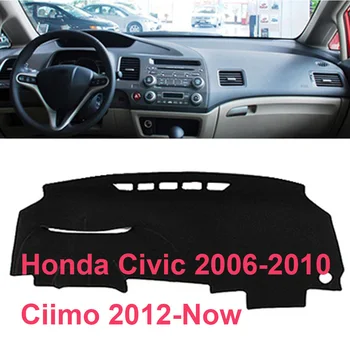 Kaymaz Mat Honda Civic 2006-2011 İçin 06 07 08 09 10 11 Ciimo 2012 DashMat Dashboard Mat Kapak Pad Araba İç Aksesuarları