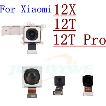 Orijinal Ön Arka Kamera İçin Xiaomi Mi 12T Pro 12X Selfie Frontal Arka Ana Arka Bakan Geniş Açı Makro Kamera Flex Kablo