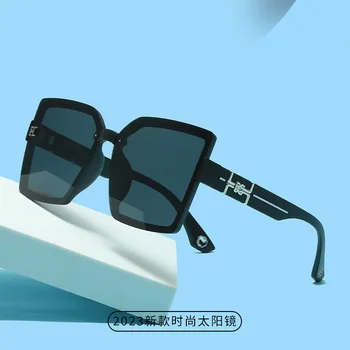 2023 Moda Kare Polarize Güneş Gözlüğü Bayanlar Tasarımcı Sürüş Lens güneş gözlüğü Klasik Gözlük UV400 Gafas De Sol Mujer