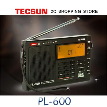 TECSUN PL-600 Tam bant Sentezlenmiş Stereo Dijital Tuner Tuning AM FM LW SW SSB Kısa Dalga Taşınabilir Radyo